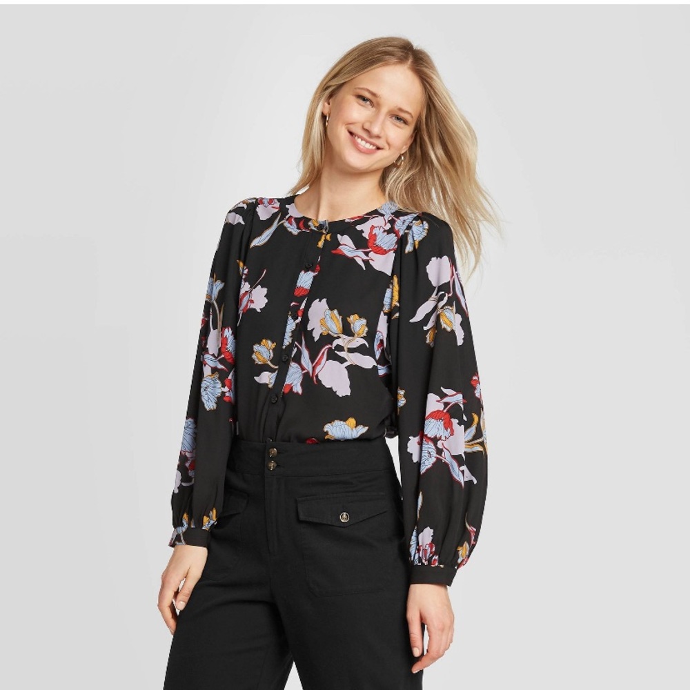 long sleeve blouse